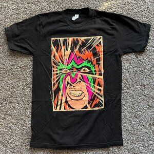 Men's Pro Wrestling Crate Exclusive PWT Ultimate Warrior "Portrait" T-Shirt - M
